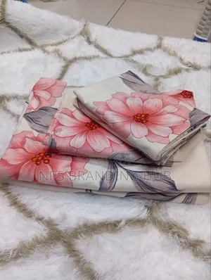 6pcs Set Cotton Bedsheets Without Elastic Edges 
Size 5/6, 6*6,6*7sng