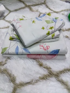 6pcs Set Cotton Bedsheets Without Elastic Edges 
Size 5/6, 6*6,6*7sng