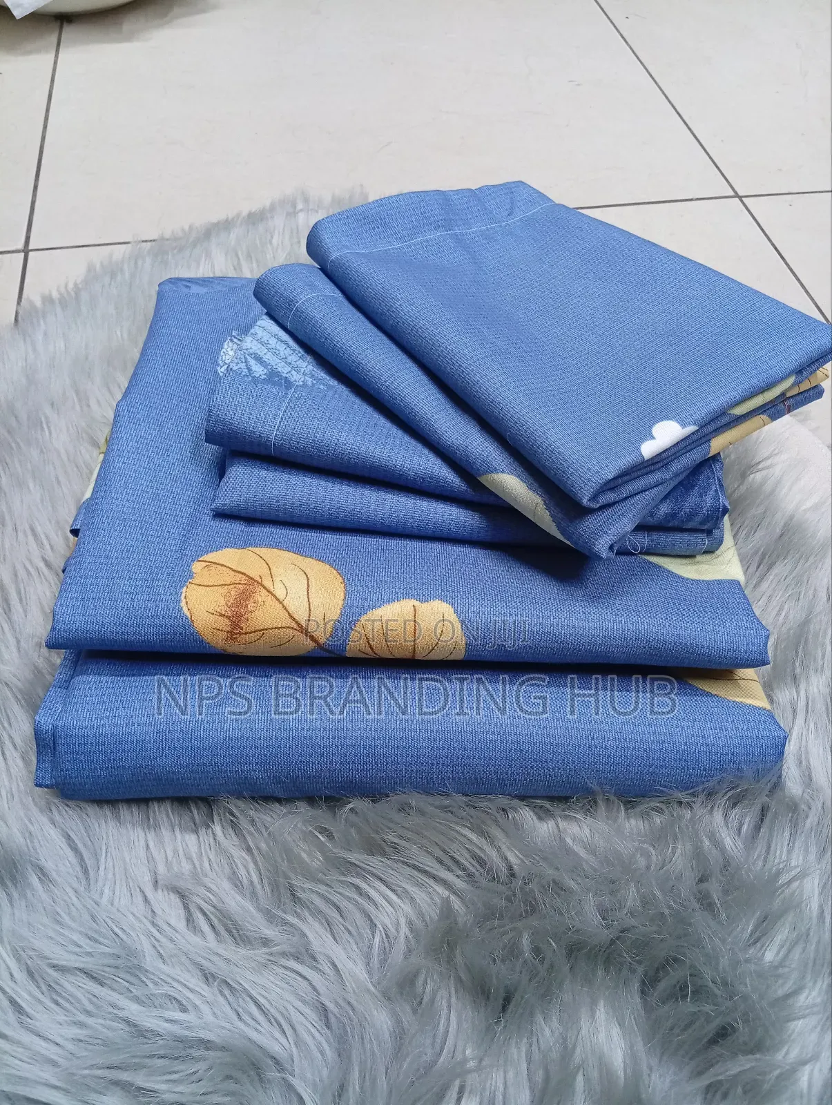 6pcs Set Cotton Bedsheets Without Elastic Edges 
Size 5/6, 6*6,6*7sng