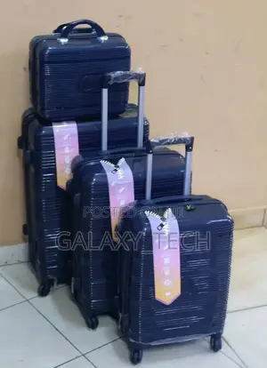 4in 1 Unbreakable Rubber Suitcases//Travel Bags