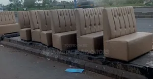 Restaurant Booths With High Backrest.
