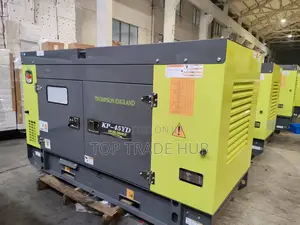 Thompson England Kp-45yd Silent Diesel Generator 45kva - 3 Phase