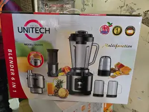 Unitech 6 in 1 Food Processor//Blender//Grinder
