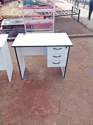 White Study Table