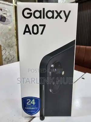 New Samsung Galaxy A07 4G 64 GB Black