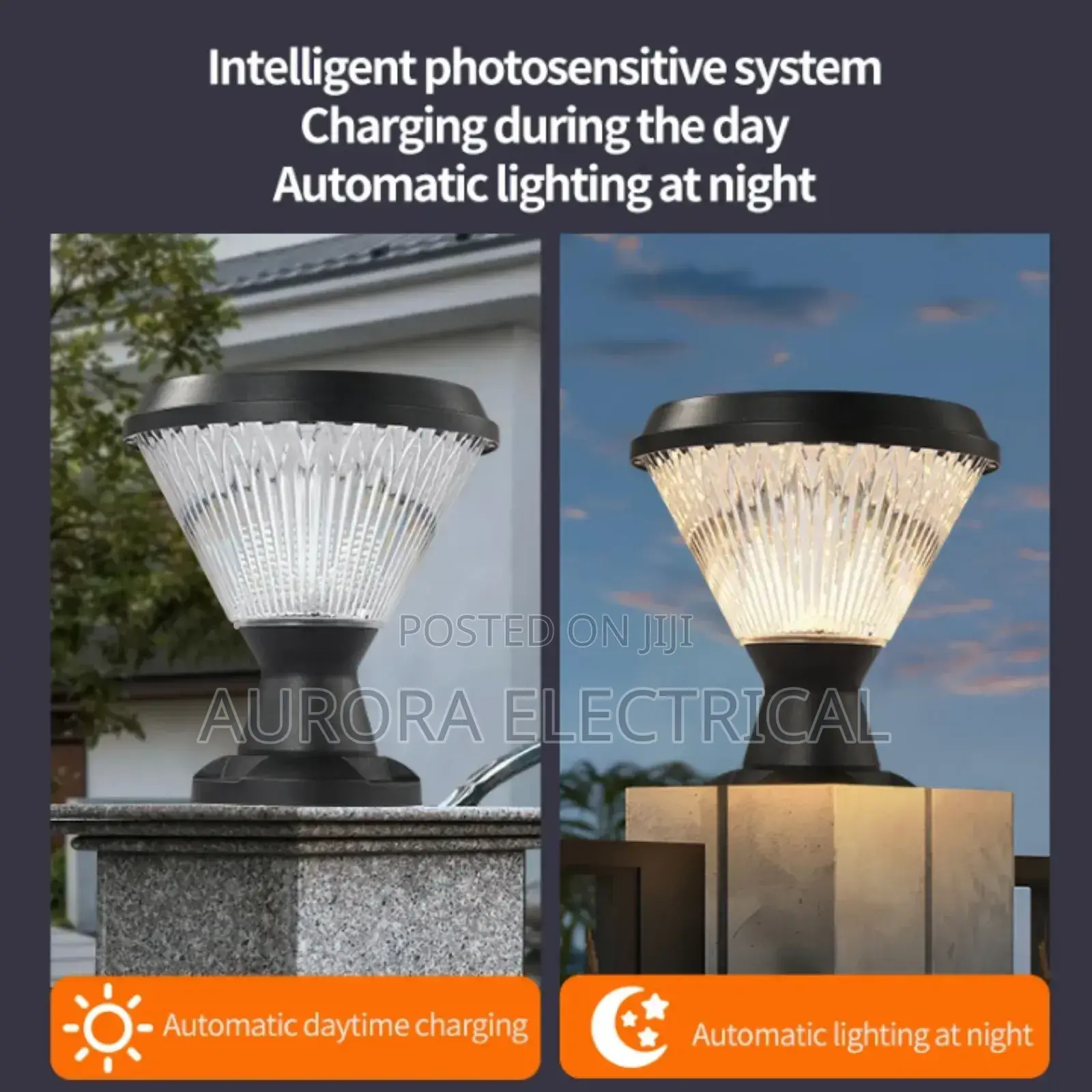Solar Gate Lights