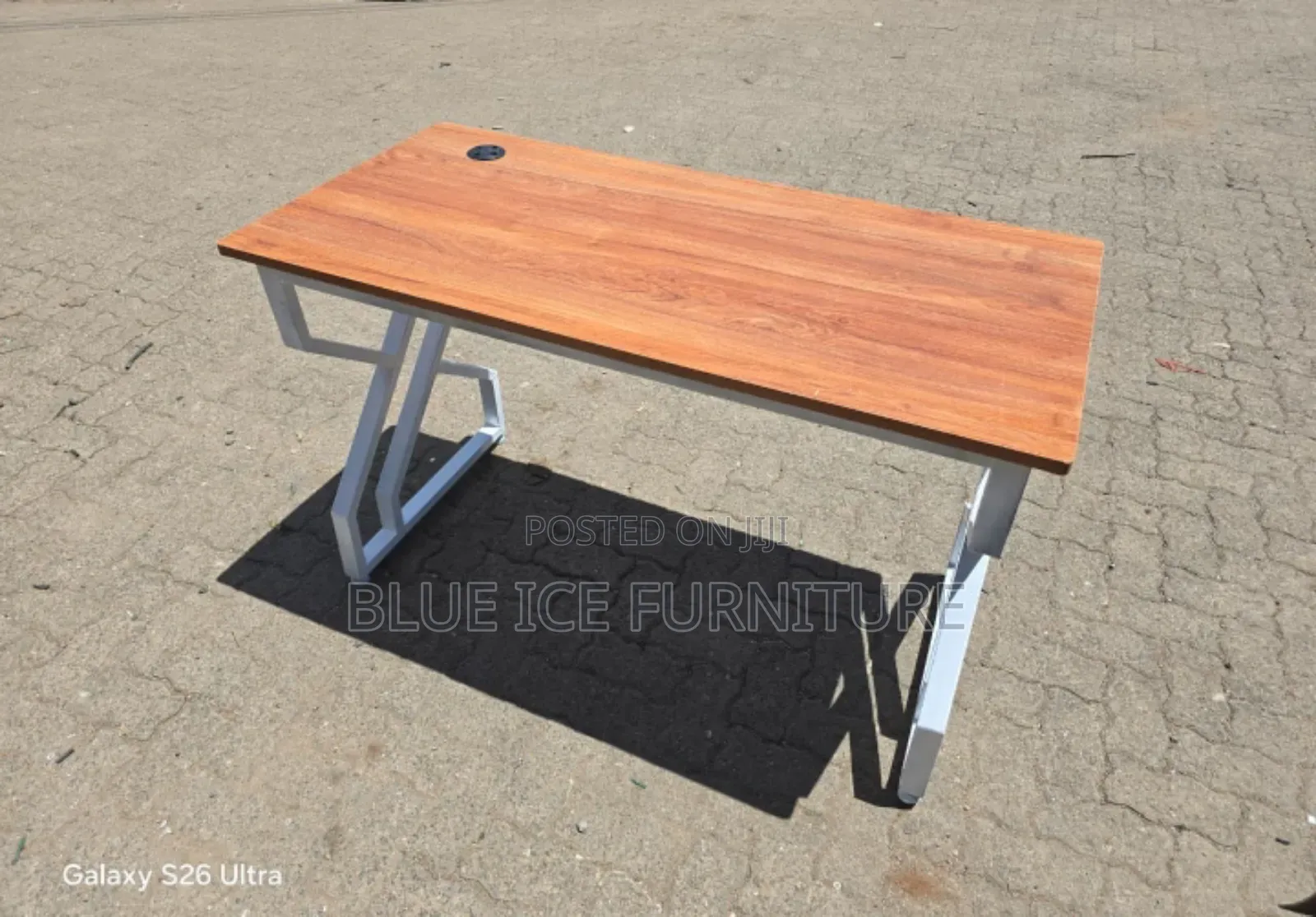Office Metallic Executive Desk