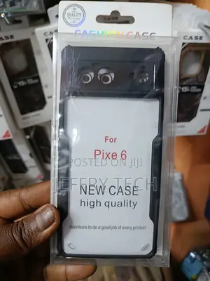 Google Pixel 6 Shockproof Bumper Transparent Phone Back Cover Case