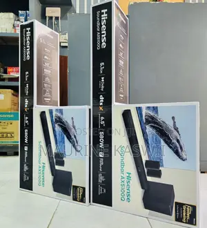 Hisense 580w Ax5100q-5.1 Ch Sound Bar