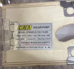 Kunda Solar Pump Model 3pwss3