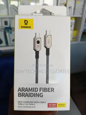 Baseus Fast Charging Cable Usb-C to Usb-C 100w 480mbps 1m - White