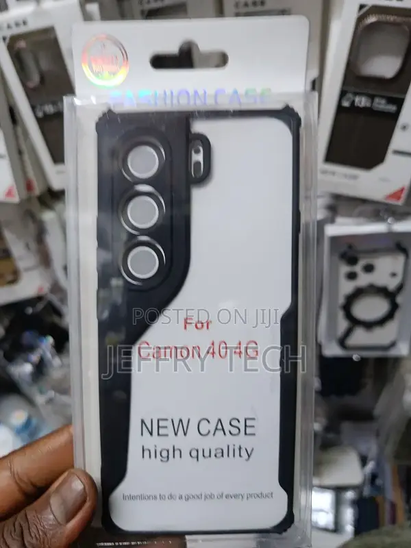 Tecno Camon 40 Case Soft Tup Bumper Shockproof Shell Back Clear Camera