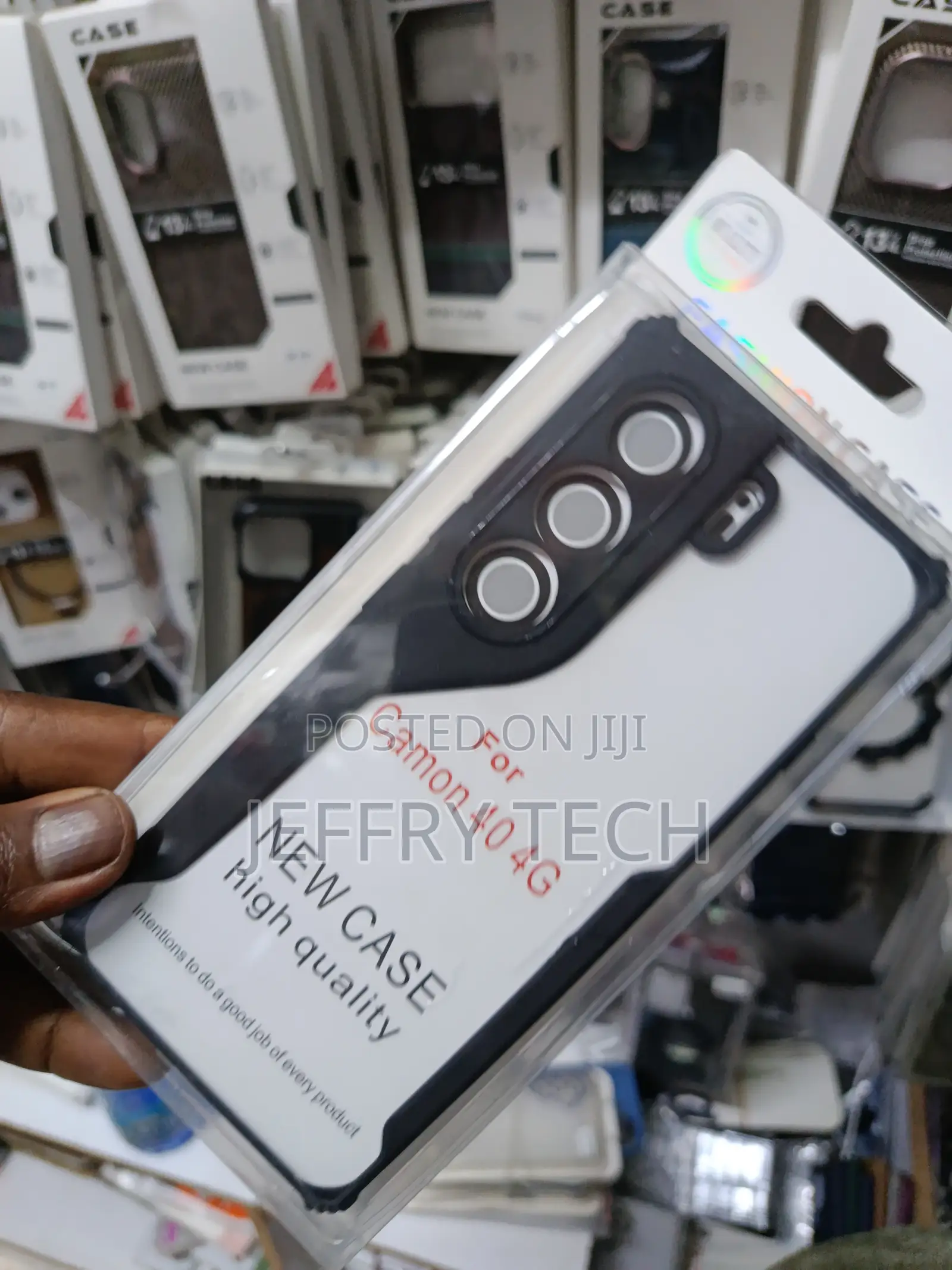 Tecno Camon 40 Case Soft Tup Bumper Shockproof Shell Back Clear Camera