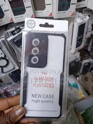 Transparent Bumper Phone Case for the Oppo A3 Pro 5g or Oppo A80 5g.