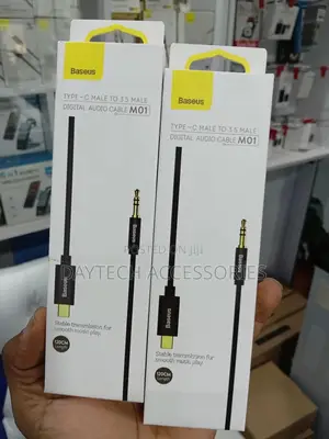Baseus Yiven Type-C to 3.5mm Digital Audio Cable (Model M01).