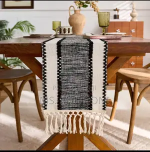 Boho Chic Textured Woven Table Runner (30*180)