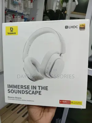 Baseus H1 Pro Wireless Headphones 40mm Dynamic Diaphragm - Black