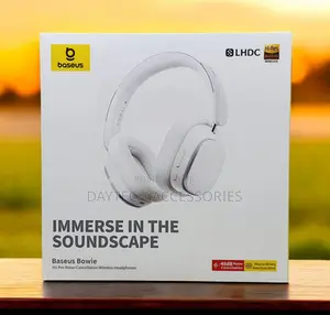 Baseus Bowie H1 Pro Noise Cancellation Wireless Headphone White