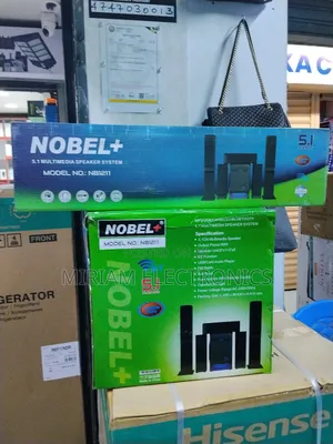 Nobel Nb-1211 5.1 Ch Tall Boys Hometheatre Subwoofer Multimedia