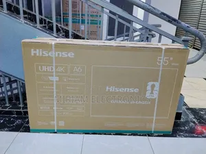 Hisense 55a6 ,55" Inch Uhd Smart Frameless,Bluetooth Tv