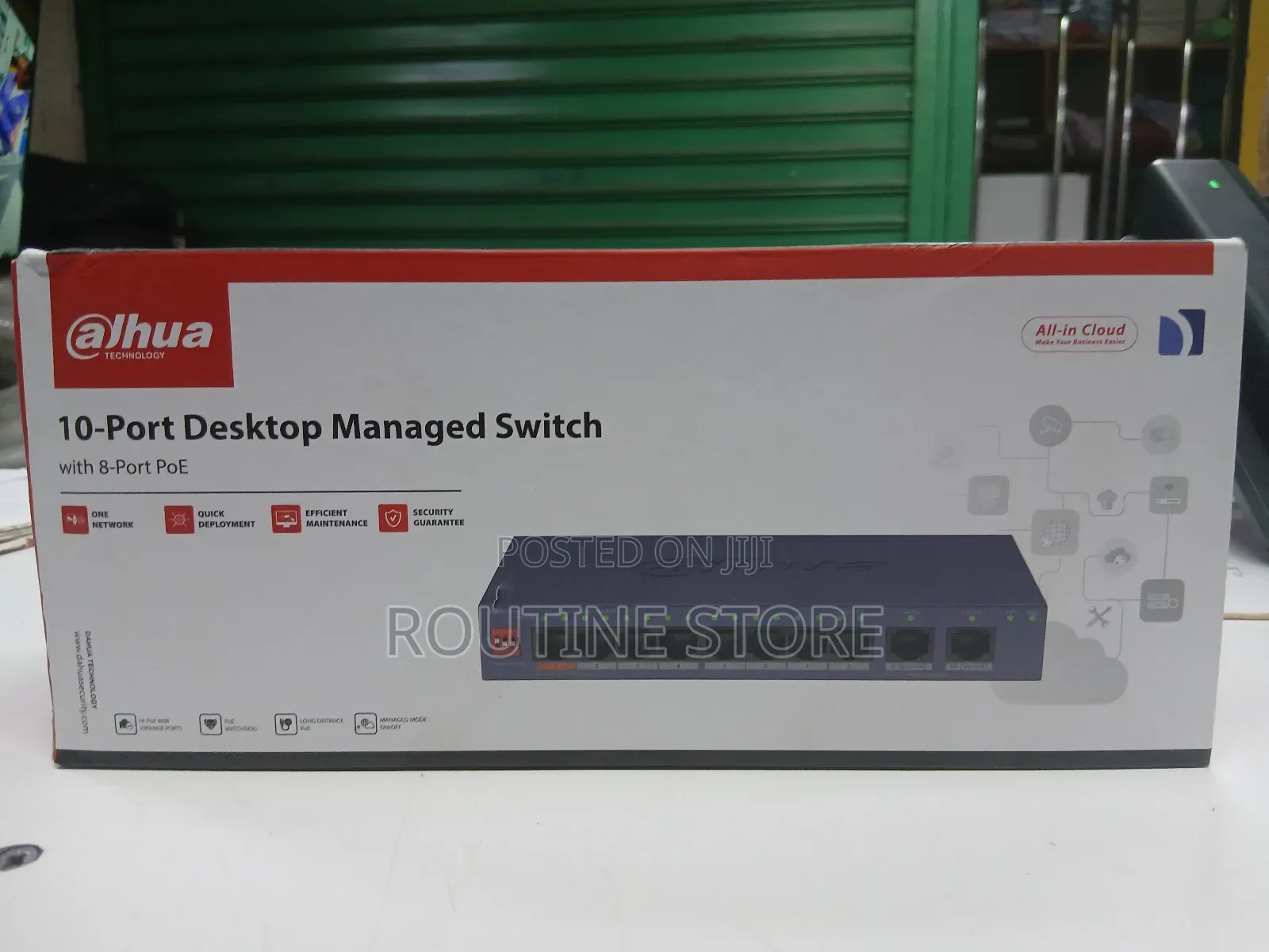 Dahua 8port Poe Switch Unmanaged