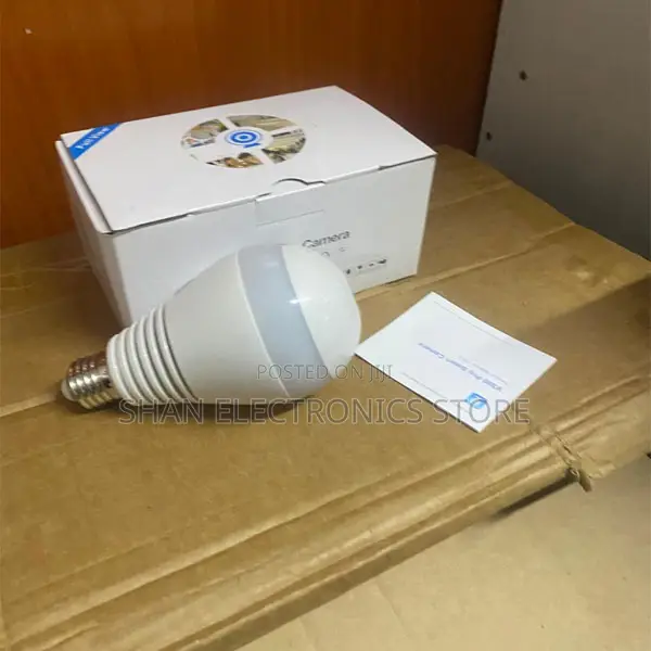 : Wifi Smart Bulb Camera 360° CCTV Hd Night Vision Security