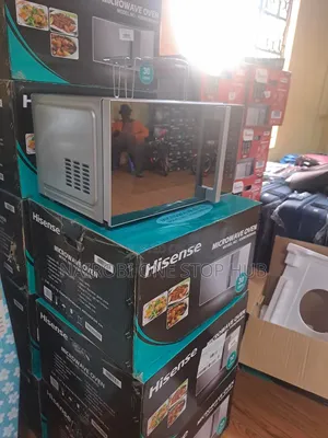 Big Hisense 30l Silver Microwave
