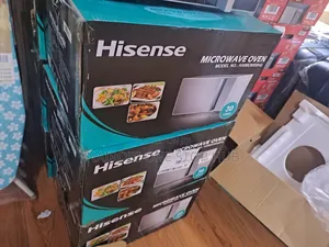 Big Hisense 30l Silver Microwave
