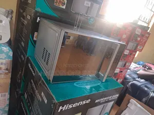 Big Hisense 30l Silver Microwave