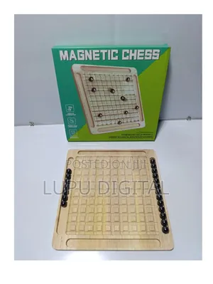 Magnetic Chess
Wooden.