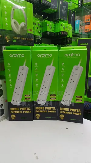 Oraimo Power Extension With Usb Ports – Ideal for Home Office