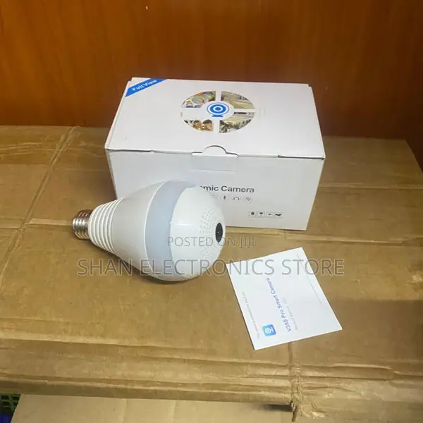 Wifi Bulb Camera 360° Hd Panoramic Indoor CCTV Camera