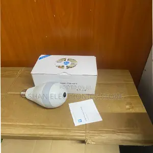 Hd Smart Bulb CCTV Camera 360° Wifi Indoor Surveillance