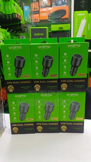 Oraimo Powerdrive 7691 Pro Dual Output 69w Vehicle Charger