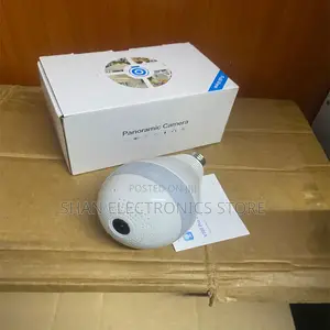 Smart Hd Wifi Bulb Camera 360° CCTV Security Camera