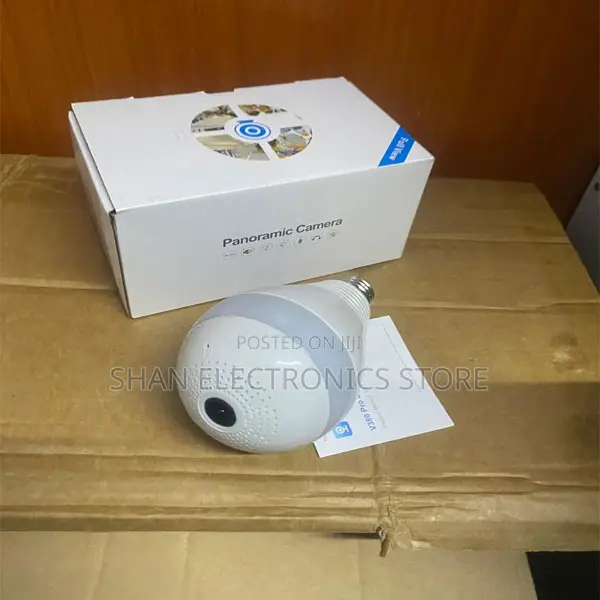 Smart Hd Wifi Bulb Camera 360° CCTV Security Camera