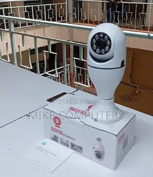360° Smart Bulb Camera V380 Wifi PTZ Night Vision Home Security CCTV
