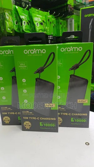Oraimo Mah Slim Powerflow L1 Bank