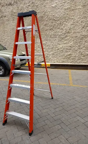 Fiberglass Single Sided Ladder 8 Steps