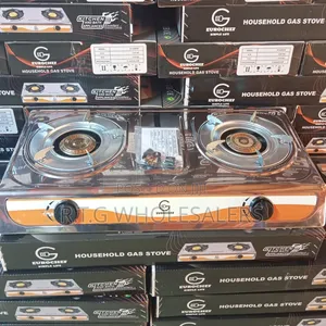 Eurochef Twin Burner Portable Cooker – Stainless Steel