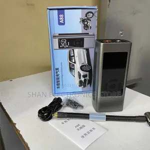 A88 Portable Digital Air Compressor Tyre Inflator With Led Display