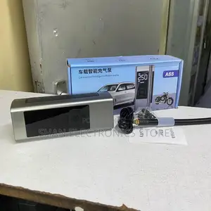 A88 Portable Digital Air Pump Tyre Inflator Compact Design