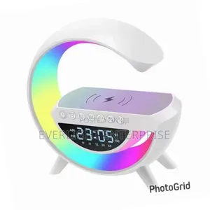 Big G Smart Night Light Wireless Bluetooth Speaker With Clock
