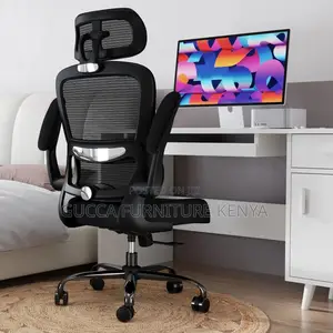 Orthopedic Swivel Conference Chair With Flip Arms