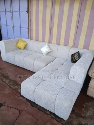  Luxury Bubble L-Shape 6-Seater Sofa – Modern, Cozy