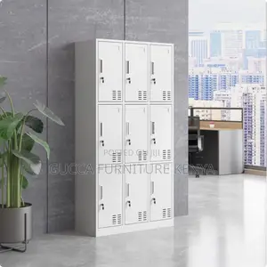 9-Swing Door Employee Storage Office Cabinet