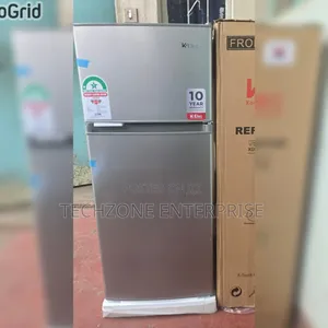 Klec 128 Litres Double Door Refrigerator With Korean Technology 