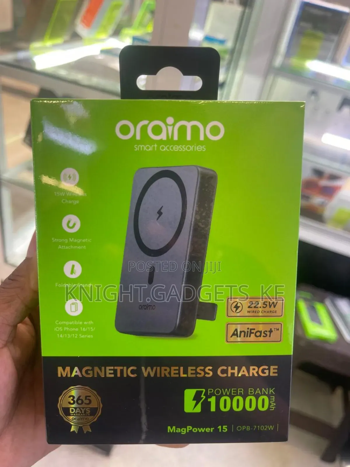 Oraimo Magnetic Wireless Charger!!