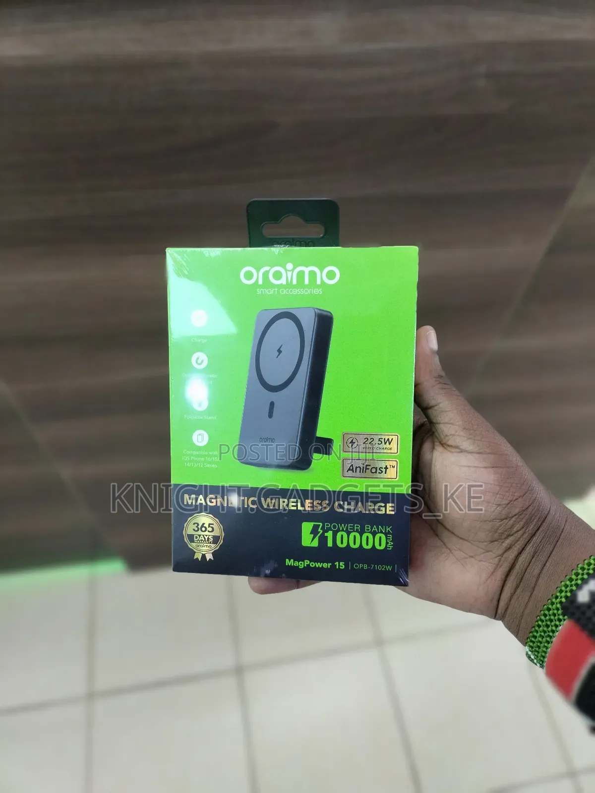 Oraimo Magnetic Wireless Charger!!