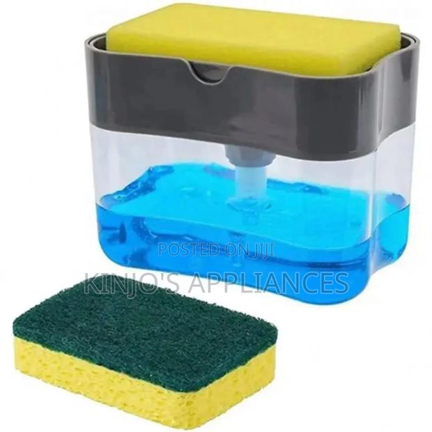 Automatic Soap
Pump With Sponge Dispenser - main view